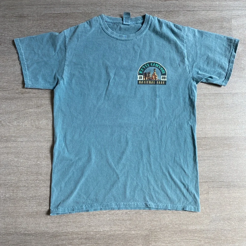 Medium Bryce Canyon National Park blue cotton t-shirt 1170 - Picture 1 of 5